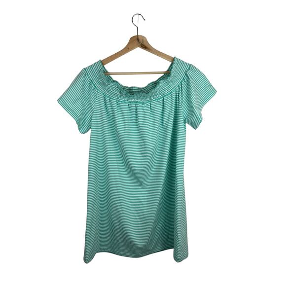 NWT Vineyard Vines Off-The-Shoulder Jersey Dress - Picture 1 of 6